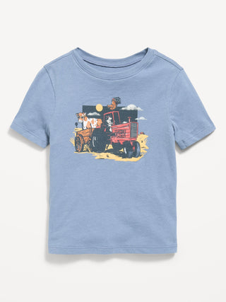 Camiseta Manga Corta con Gráfico, Bebé