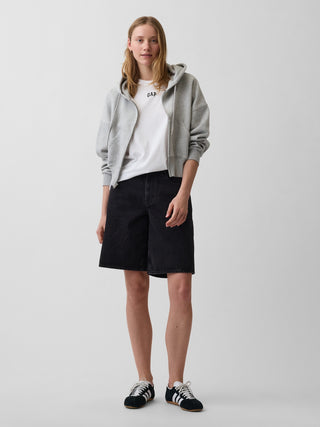 Camiseta Oversized Manga Corta con Logo