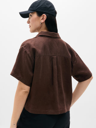 Camiseta Manga Corta de Lino