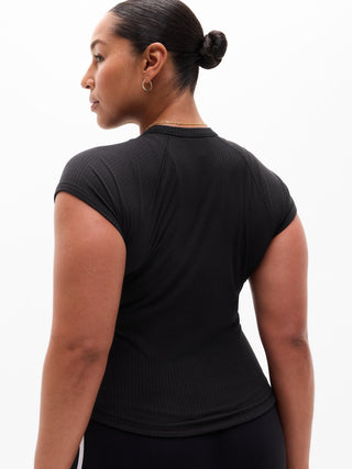 Camiseta de canalé perfecta.
