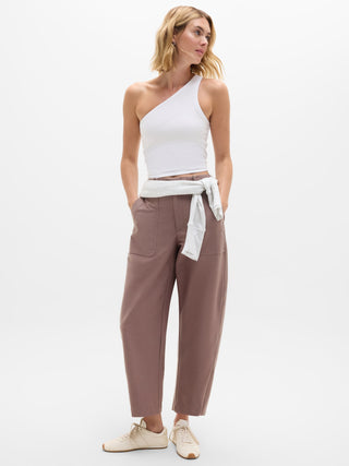 Pantalón Holgado Corte Barrel con Bolsillos
