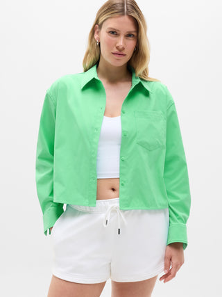 Camisa Deportiva Manga Larga con Bolsillo