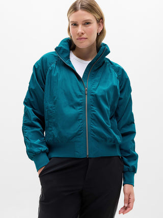 Water Repellent Bomber Jacket