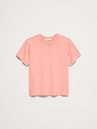 Camiseta Manga Corta de Algodón