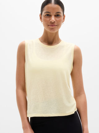 Linen Tank Top