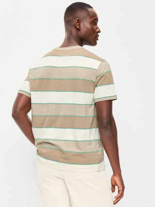 Camiseta Cuello Redondo de Algodón