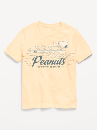 Camiseta con gráfico de género neutro de Peanuts™ Snoopy para niños.