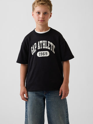 Sudadera de manga corta de rizo francés para niños.