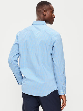 Camisa Manga Larga Slim Fit de Algodón