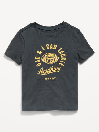 Camiseta Manga Corta con Gráfico, Niña