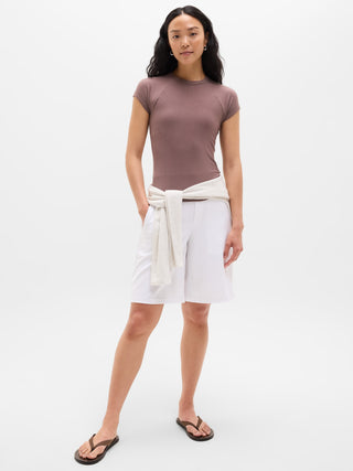 Camiseta de canalé perfecta.