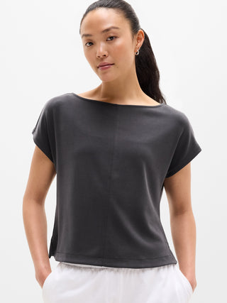 Camiseta Seasoft con cuello barco.