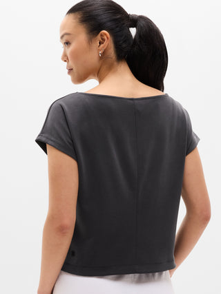 Camiseta Seasoft con cuello barco.