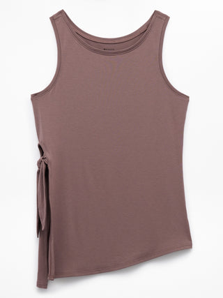 Camiseta sin mangas Move With Ease Asym Tie.