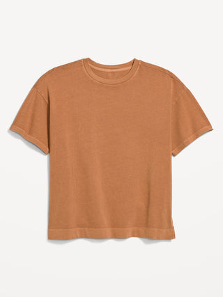 Camiseta Manga Corta de Algodón
