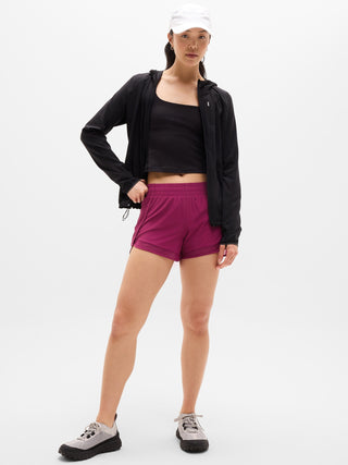 Short Deportivo Talle Medio con Bolsillos