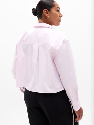 Camisa Deportiva Manga Larga con Bolsillo