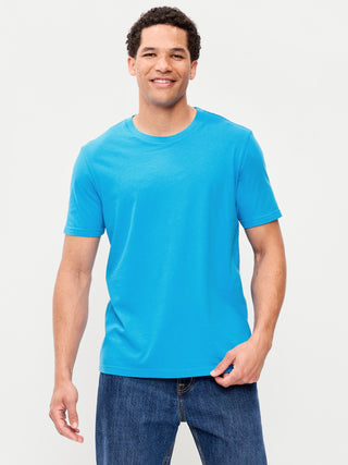 Camiseta Manga Corta Cuello Redondo de Algodón
