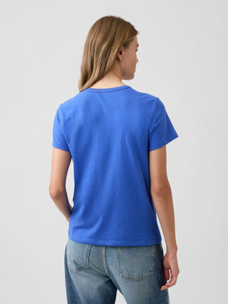 Camiseta Manga Corta de Algodón