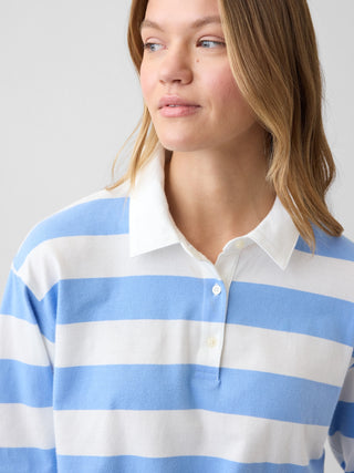 Polo de rugby relajado.