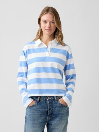 Polo de rugby relajado.