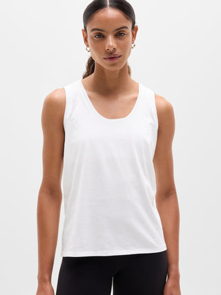 Camiseta sin mangas de algodón favorita.