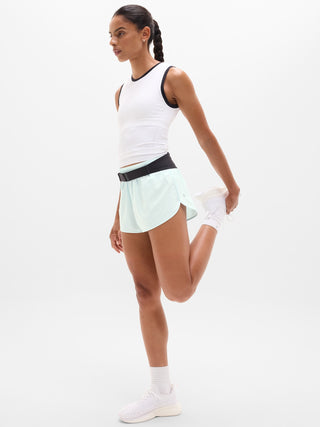 Sports Shorts with Elastic Waist