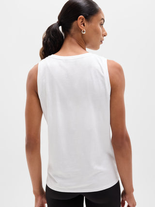 Camiseta sin mangas de algodón favorita.