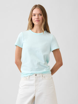 Camiseta favorita con cuello redondo.