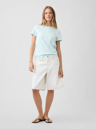 Camiseta favorita con cuello redondo.