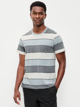 Camiseta Cuello Redondo de Algodón