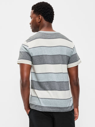Camiseta Cuello Redondo de Algodón