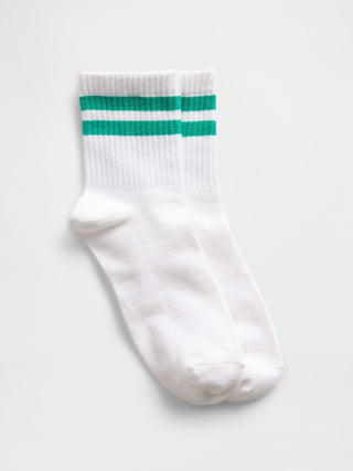 Calcetines a rayas.