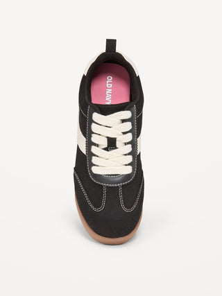 Canvas Lace-Up Sneakers for Girls.