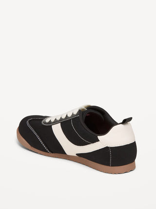 Canvas Lace-Up Sneakers for Girls.