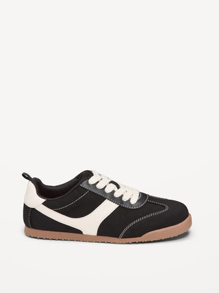 Canvas Lace-Up Sneakers for Girls.