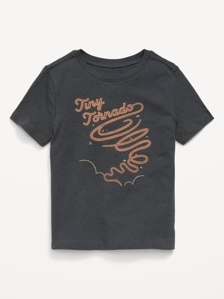 Camiseta Manga Corta con Gráfico, Bebé
