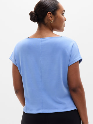 Camiseta Seasoft con cuello barco.