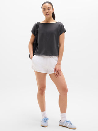 Camiseta Seasoft con cuello barco.