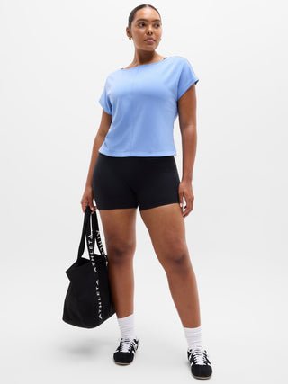 Camiseta Seasoft con cuello barco.