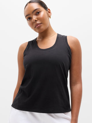 Camiseta sin mangas de algodón favorita.