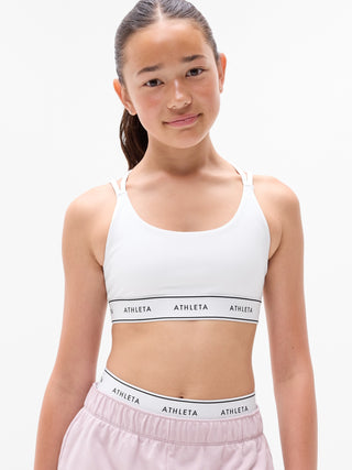 Sujetador Deportivo con Logo, Niña