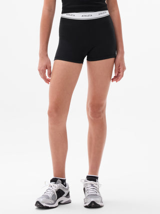Pantalón corto con logo Chit Chat para niña Athleta.