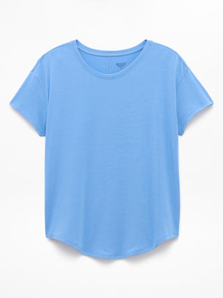 Camiseta Deportiva con Cuello Redondo