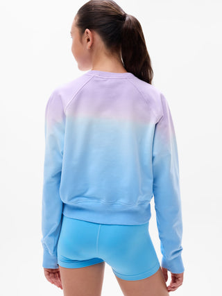 Sudadera Oversized Cuello Redondo, Niña