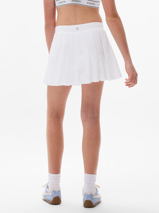 Falda pantalón de tiro bajo perfecta con pliegues para niña Athleta.