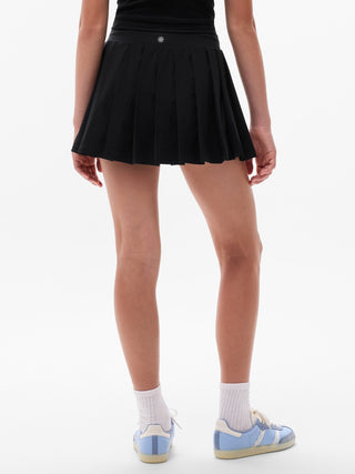 Falda pantalón de tiro bajo perfecta con pliegues para niña Athleta.