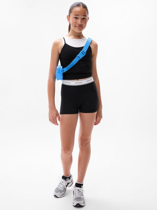 Pantalón corto con logo Chit Chat para niña Athleta.