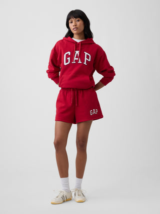 Short Talle Medio con Logo Bordado