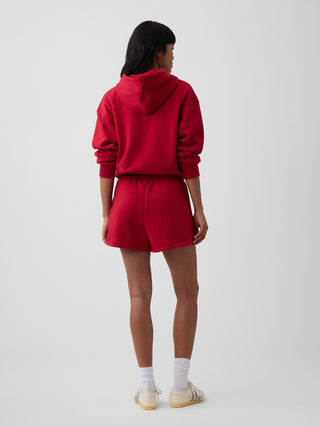 Short Talle Medio con Logo Bordado
